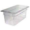 BACINELLA IN POLICARBONATO GN 1/3 dimensioni 32,5x17,5 altezza 65 capacità 2,5 lt